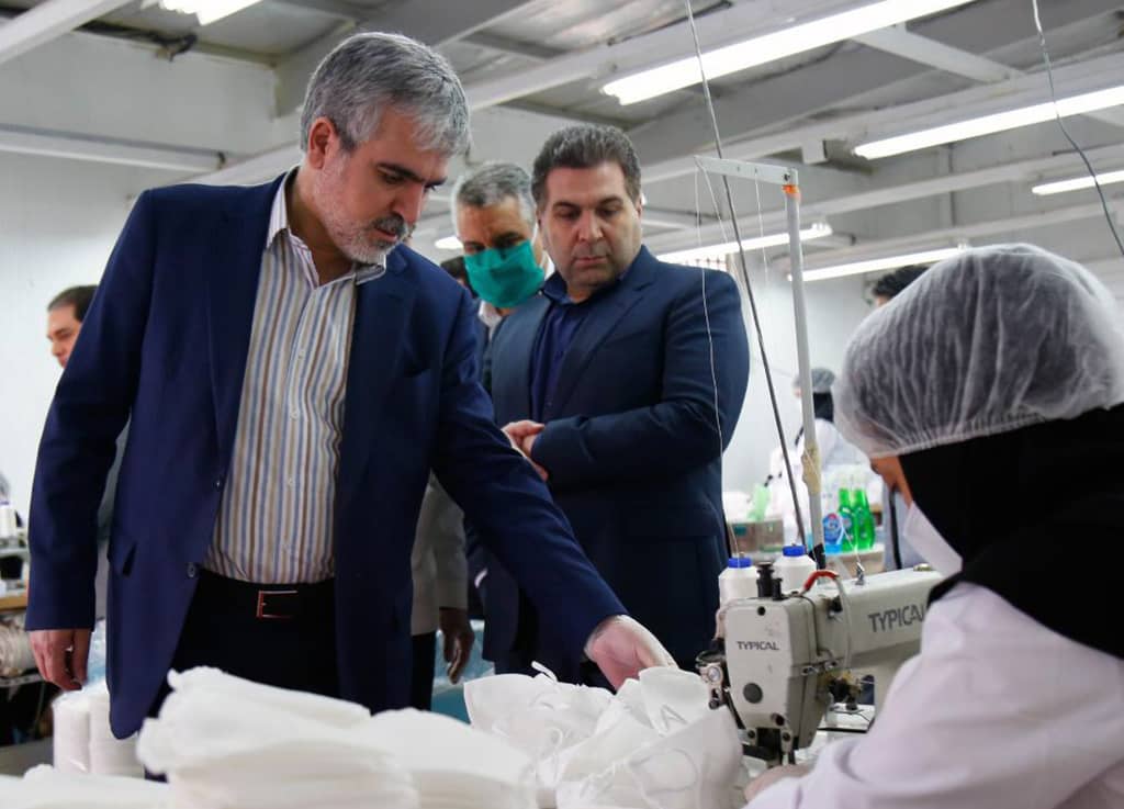 راه‌اندازی جهادی دو سایت تولید ماسک بهداشتی در سایپا